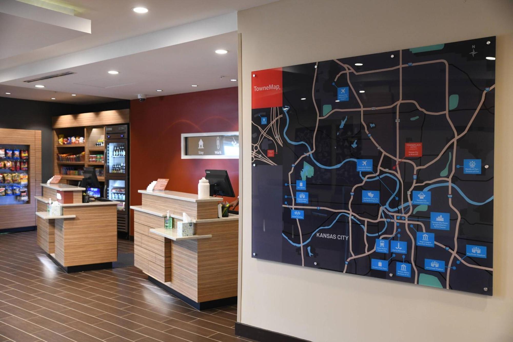 Towneplace Suites Kansas City At Briarcliff Esterno foto